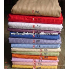 100 хлопок полосой ткани для гостиничного постельного белья 